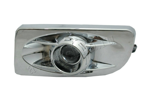 Toyota Land Cruiser 100 фары противотуманные линзовые хромированные, комплект 2 шт.