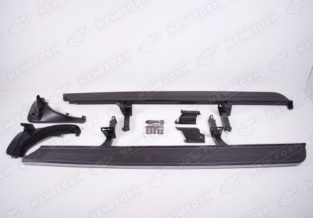 Land Rover Range Rover 3 поколение 2002 - 2005 Пороги с передними брызговиками