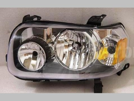 Ford Focus Escape, Maverick (05-07) фары передние хромированные, комплект 2 шт.