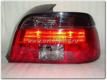 BMW 5 E39 фонари задние красно-тонированные, комплект 2 шт.