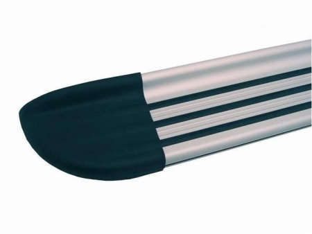 Mitsubishi Outlander XL (07-) пороги боковые из алюминиевого профиля, длина 178 см.