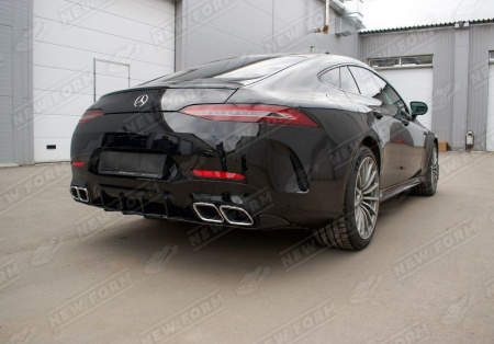 Mercedes-Benz AMG GT C190 рестайлинг 2017-н.в. Обвес 6.3 AMG с решеткой радиатора