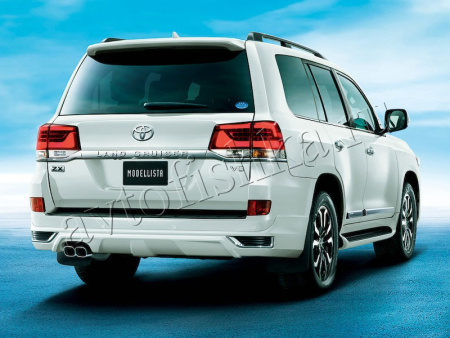 Toyota Land Cruiser J200 (15–) аэродинамический обвес MODELLISTA | Черный
