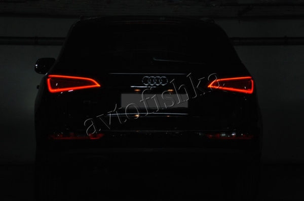 Audi Q5 (08-17) задние фонари (стопы) диодные от рестайлинга