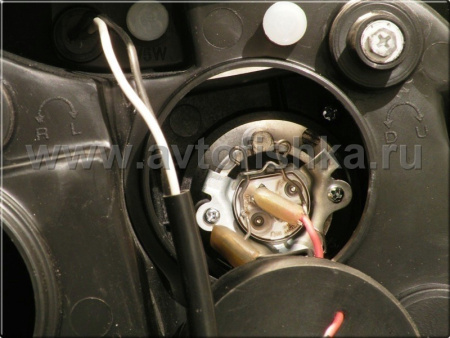 Mercedes SLK R170 (98-04) фары передние линзовые хромированные, со светящимися ободками, комплект 2 шт.