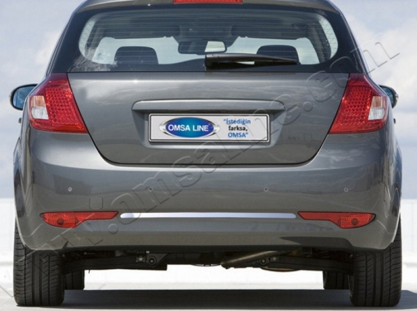Kia Cee'd (10–) Накладка на задний бампер, нерж.