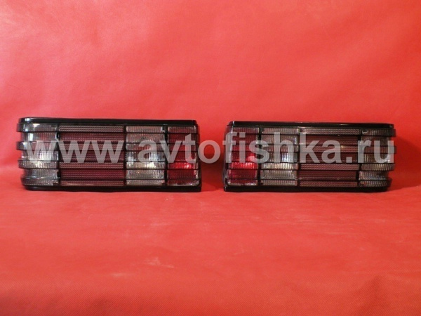 Mercedes S W126 (80-92) фонари задние тонированные, комплект 2 шт.