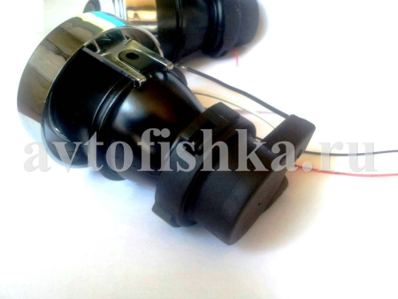 Универсальные линзовые противотуманные фары с ангельскими глазками, диаметр 80 мм, комплект 2 шт.