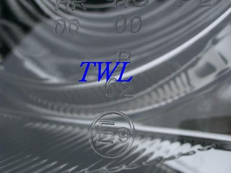 Mercedes S W140 (92-99) фары передние линзовые хромированные, комплект 2 шт.