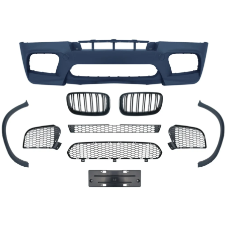 Обвес комплект стиль X5M для тюнинга BMW X5 E70 2010-2013