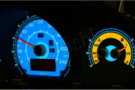 Kia Ceed светодиодные шкалы (циферблаты) на панель приборов