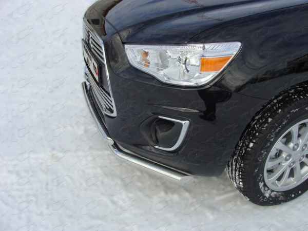 Mitsubishi ASX (13–) Защита передняя нижняя 60,3/42,4 мм