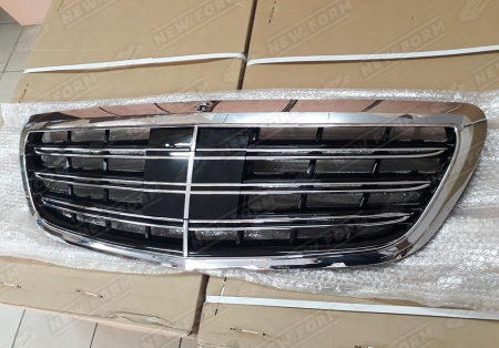 Mercedes-Benz S-Klasse W222 рестайлинг 2017 - 2020 Решетка радиатора AMG