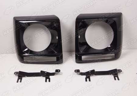 Mercedes-Benz G-Klasse W463 1990 - 2018 Очки на фары черные