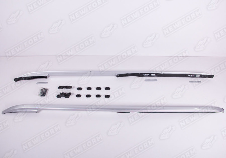 Land Rover Discovery 5 поколение 2017 - 2021 Рейлинги серебристые для Land Rover Discovery 5.