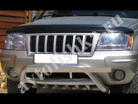 Дефлектор капота темный Grand Cherokee 2001-2004