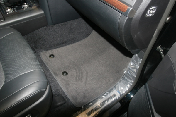 Коврики в салон TOYOTA Land Cruiser 200 7 мест АКПП 2012->, внед., 5 шт. (текстиль)