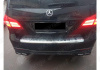 Mercedes-Benz GLS-Klasse X166 2015 - 2019 Диффузор заднего бампера 6.3 AMG черный