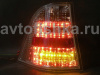 Mercedes ML W163 (98-05) фонари задние светодиодные хромированные, комплект 2 шт.