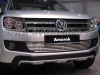 Volkswagen Amarok (10-) накладка на решетку радиатора