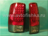 Chevrolet Tahoe, Suburban, GMC Yukon, Denali (99-06) фонари задние светодиодные красно-тонированные, комплект 2 шт.