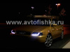Audi A4 (01-04) фары передние линзовые черные, со светодиодной подсветкой, комплект 2 шт.