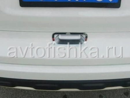 Honda CR-V (12-) хромированная пластиковая накладка на ручку задней двери