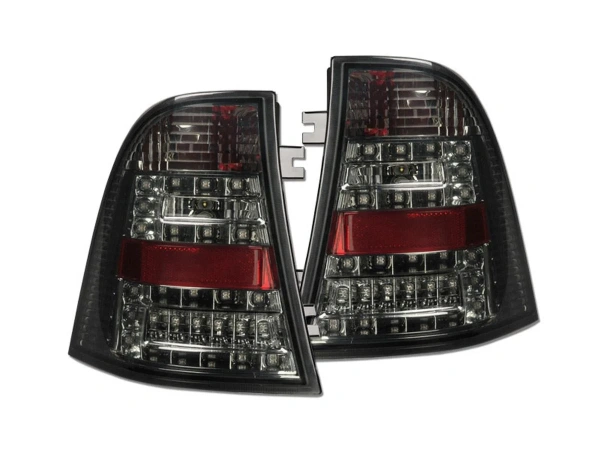 Mercedes ML W163 (98-05) фонари задние светодиодные тонированные, комплект 2 шт.