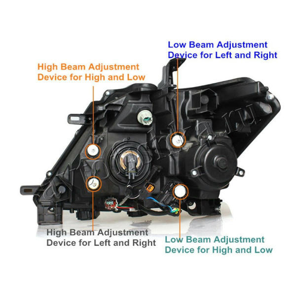 Nissan Patrol Y62 (10-17) передние линзовые фары NISMO