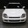 Honda Prelude (96-01) фары передние черные, комплект 2 шт.