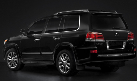 Расширители арок (фендеры) Lexus LX570 2007-2015 дизайн EFLORD