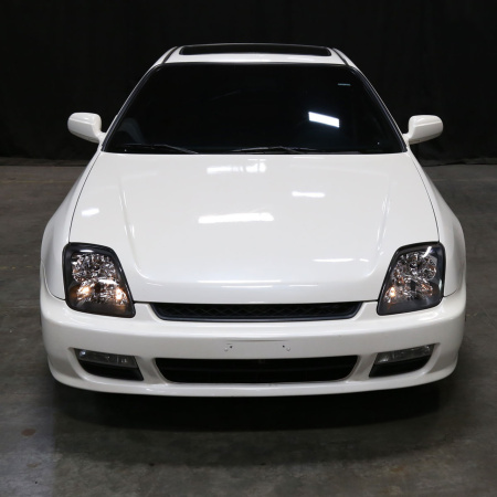 Honda Prelude (96-01) фары передние черные, комплект 2 шт.