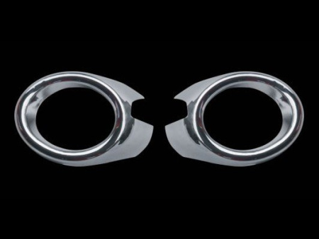 Mazda 3 (2003-) седан хромированные накладки на противотуманки