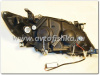 Toyota Corolla (2006-2010) фары передние линзовые хромированные, со светящимися ободками, комплект 2 шт.