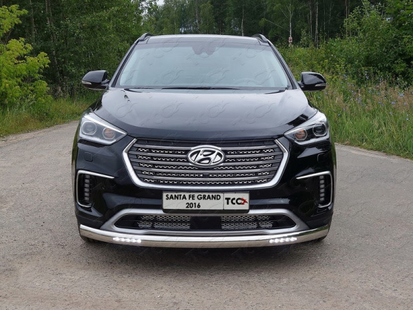 Hyundai Grand Santa Fe (13–) Решетка радиатора нижняя (лист)