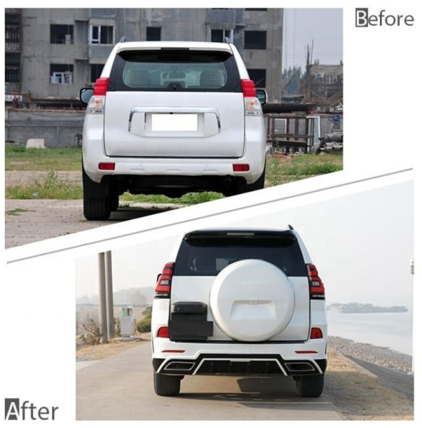 Toyota Land Cruiser Prado 150 (10-17) рестайлинг комплект с обвесом Elford в 2018-2019