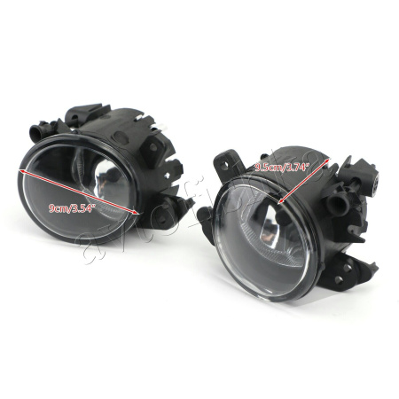Mercedes W164 ML (05-12), W169, W219, W245, W204 передние противотуманные фары, комплект 2 шт.