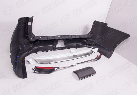 Toyota Land Cruiser LC 300 2021 - н.в. Комплект бамперов задний и передний