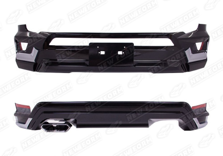 Toyota Land Cruiser LC 300 2021 - н.в. Обвес Modellista черный перламутр