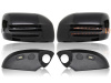 Toyota Land Cruiser 200, Lexus LX 570 (08-) корпуса боковых зеркал со светодиодными поворотниками, комплект 2 шт.