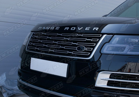 Land Rover Range Rover 4 поколение (рестайлинг) 2017 - 2022 Решетка радиатора дизайн 2023 года серебро