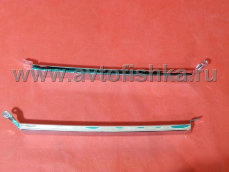 Mercedes S class W140 хромированные реснички под передние фары, комплект 2 шт.