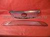 Lexus RX330, RX350, RX400H (03-09) решетки радиатора и бампера из нержавеющей стали, комплект верхняя и нижняя.