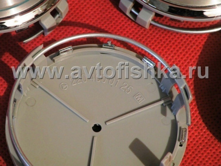 Mercedes крышки ступиц колеса с логотипами Brabus, хромированный, комплект 4 шт. (75 мм)