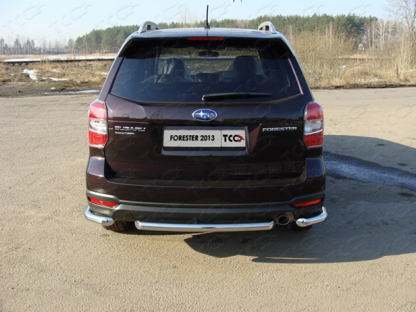 Subaru Forester (13–) Защита задняя (уголки) 60,3 мм