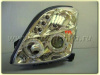 Suzuki Swift (04-) фары передние линзовые хромированные, со светодиодами, комплект 2 шт.