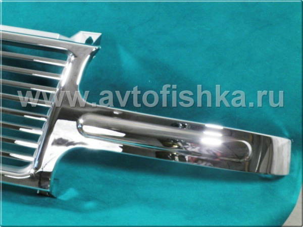 Chevrolet Tahoe, Suburban (99-06) решетка радиатора хромированная пластиковая, горизонтальный дизайн