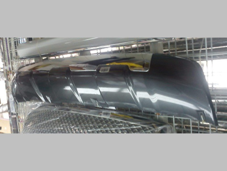 Toyota Land Cruiser Prado 150 (2009-) накладка на передний бампер, защита пластиковая