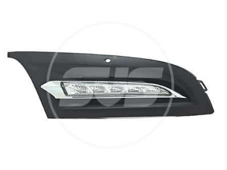 Volkswagen Polo (09–14) Штатные светодиодные дневные ходовые огни (ДХО), комлект., хэтчбек