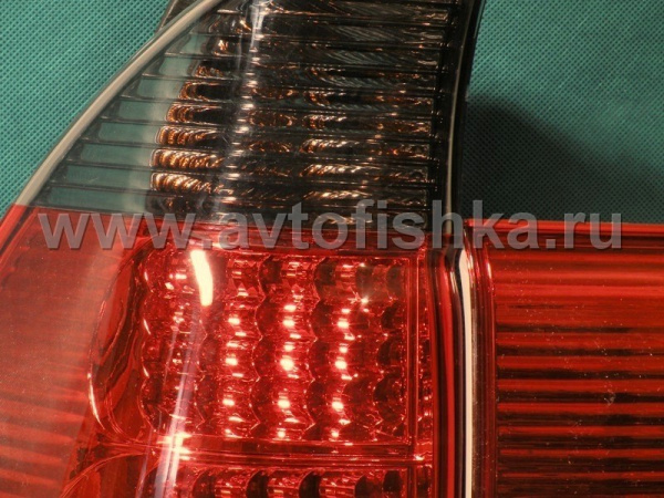BMW X5 (98-06) задние фонари светодиодные красно-тонированные, комплект лев.+прав.
